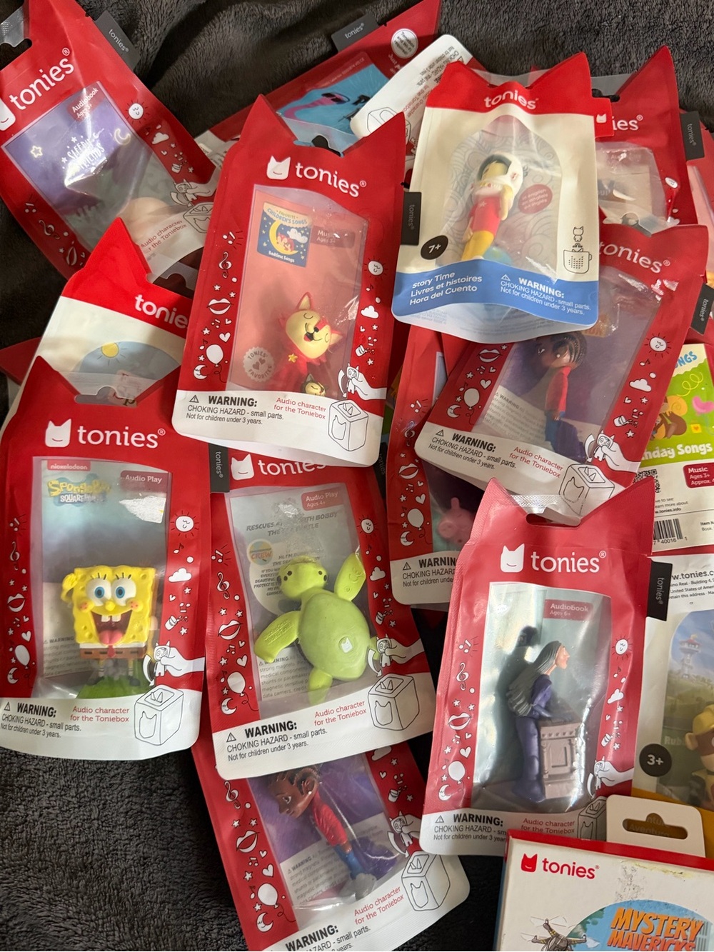 27 Tonies Figures/6 Tonieplay Games for Toniebox 2/ 2 Tonie Sleeve (bundle of 35 - Picture 2 of 6